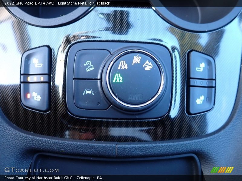 Light Stone Metallic / Jet Black 2022 GMC Acadia AT4 AWD