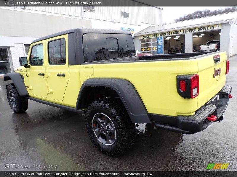 High Velocity / Black 2023 Jeep Gladiator Rubicon 4x4