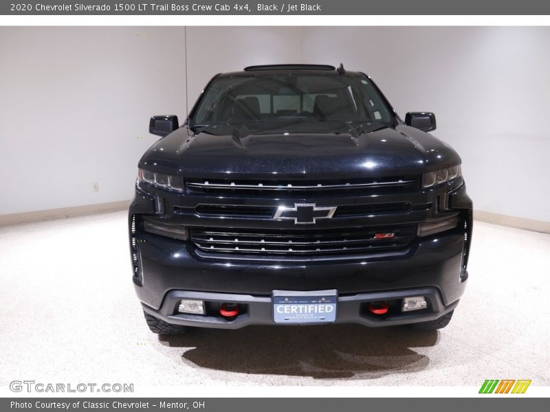 Black / Jet Black 2020 Chevrolet Silverado 1500 LT Trail Boss Crew Cab 4x4