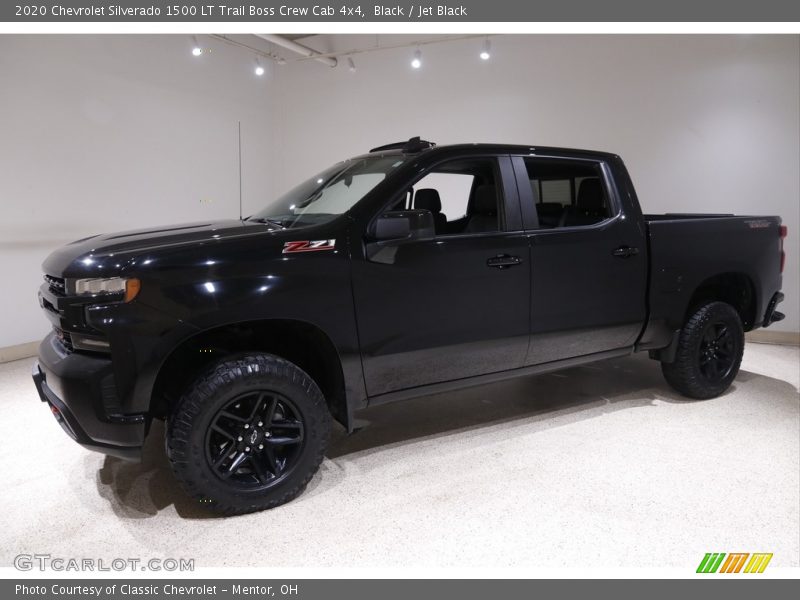 Black / Jet Black 2020 Chevrolet Silverado 1500 LT Trail Boss Crew Cab 4x4