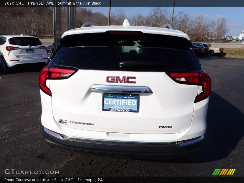 Summit White / Jet Black 2020 GMC Terrain SLT AWD