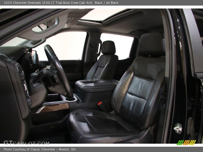 Black / Jet Black 2020 Chevrolet Silverado 1500 LT Trail Boss Crew Cab 4x4
