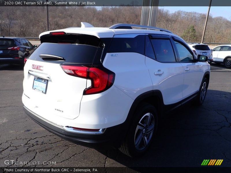 Summit White / Jet Black 2020 GMC Terrain SLT AWD