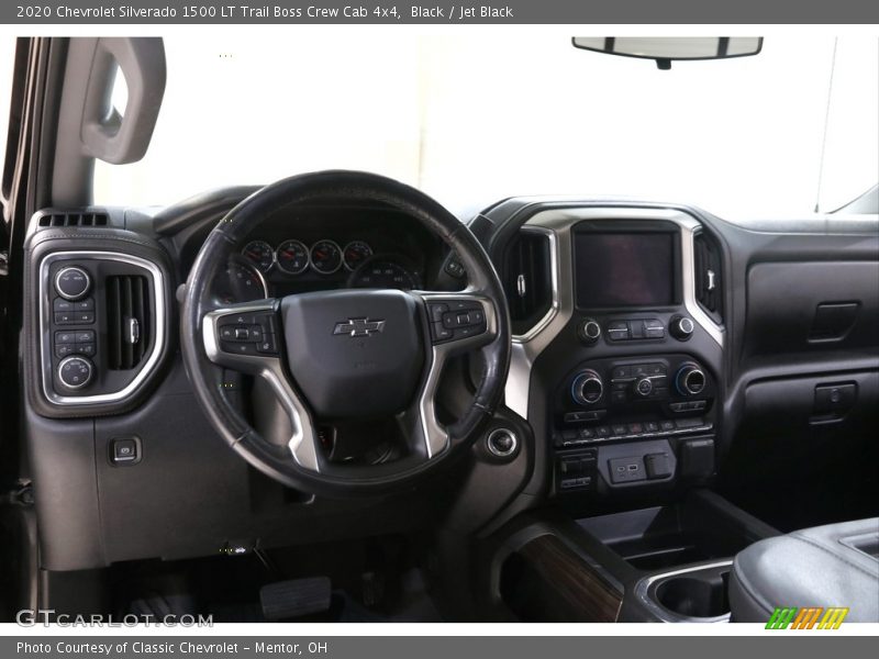 Black / Jet Black 2020 Chevrolet Silverado 1500 LT Trail Boss Crew Cab 4x4