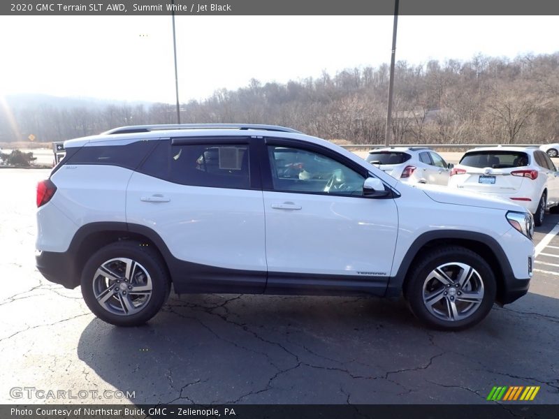 Summit White / Jet Black 2020 GMC Terrain SLT AWD