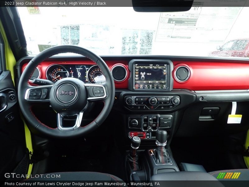 High Velocity / Black 2023 Jeep Gladiator Rubicon 4x4