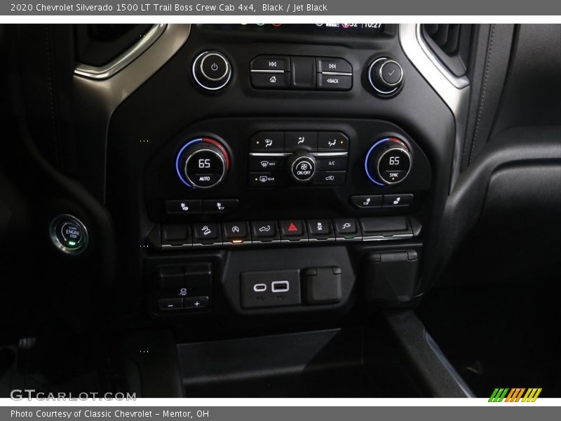 Black / Jet Black 2020 Chevrolet Silverado 1500 LT Trail Boss Crew Cab 4x4