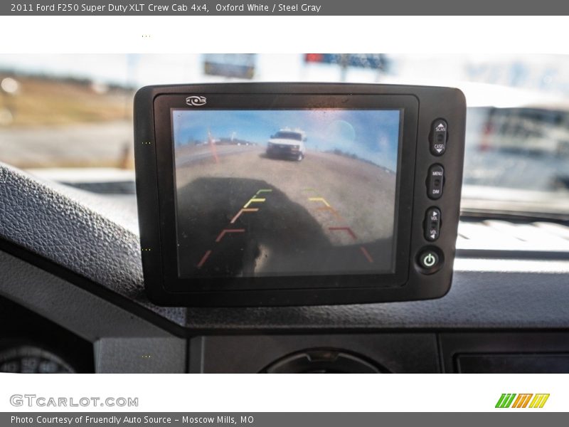 Oxford White / Steel Gray 2011 Ford F250 Super Duty XLT Crew Cab 4x4