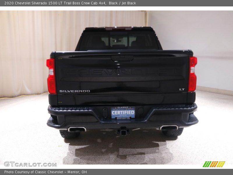 Black / Jet Black 2020 Chevrolet Silverado 1500 LT Trail Boss Crew Cab 4x4