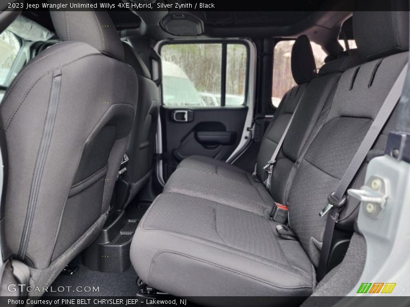 Rear Seat of 2023 Wrangler Unlimited Willys 4XE Hybrid