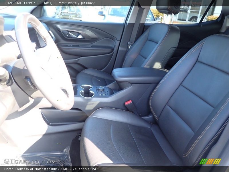 Summit White / Jet Black 2020 GMC Terrain SLT AWD