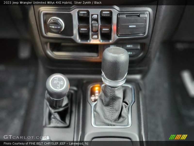  2023 Wrangler Unlimited Willys 4XE Hybrid 8 Speed Automatic Shifter