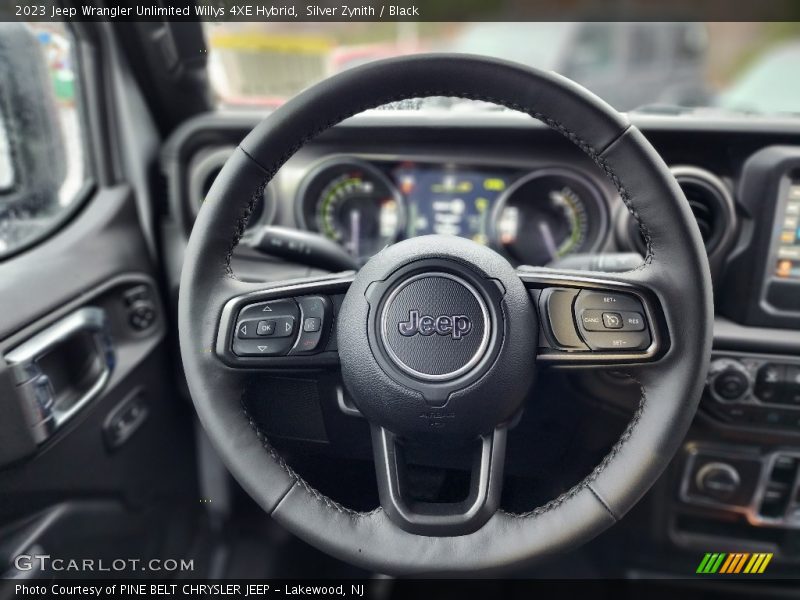  2023 Wrangler Unlimited Willys 4XE Hybrid Steering Wheel