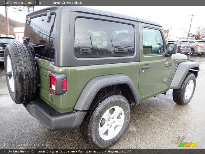 Sarge Green / Black 2023 Jeep Wrangler Sport 4x4