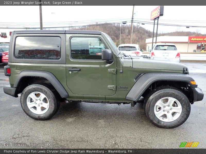 Sarge Green / Black 2023 Jeep Wrangler Sport 4x4
