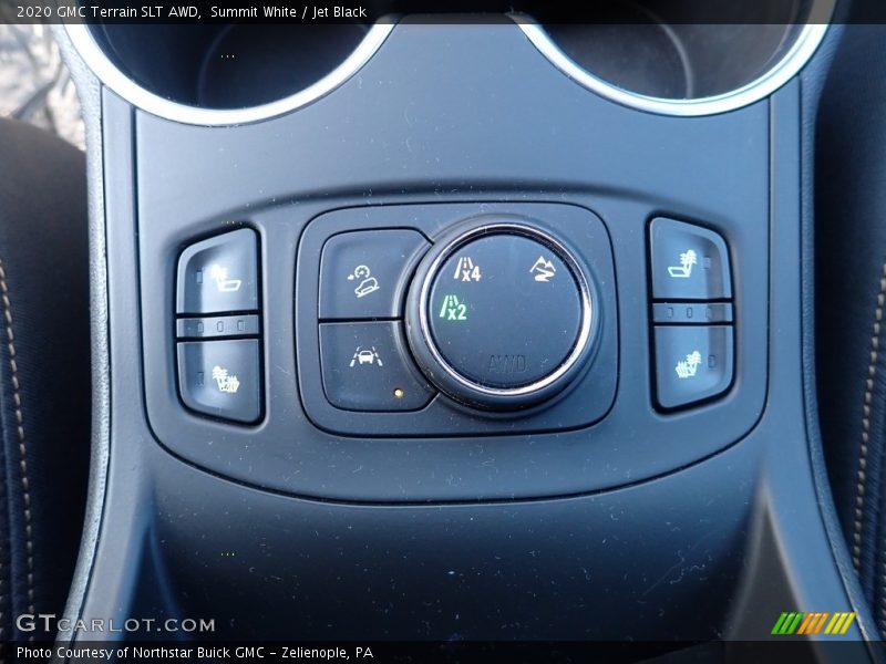 Summit White / Jet Black 2020 GMC Terrain SLT AWD