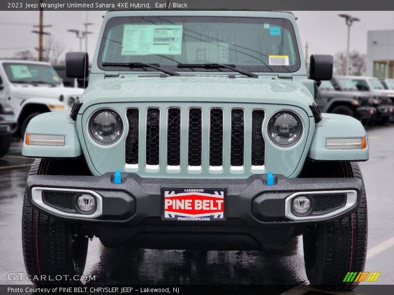 Earl / Black 2023 Jeep Wrangler Unlimited Sahara 4XE Hybrid