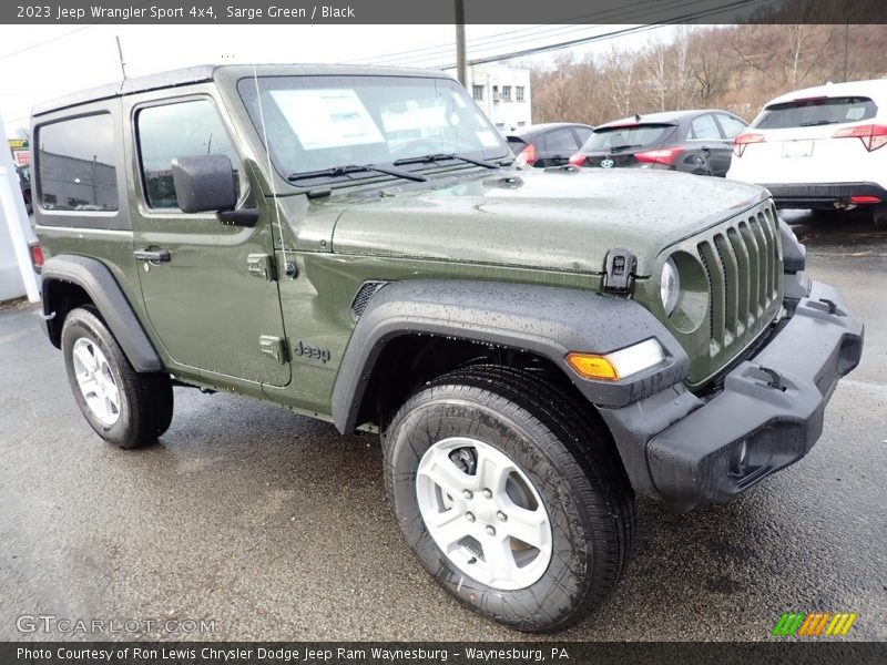 Front 3/4 View of 2023 Wrangler Sport 4x4