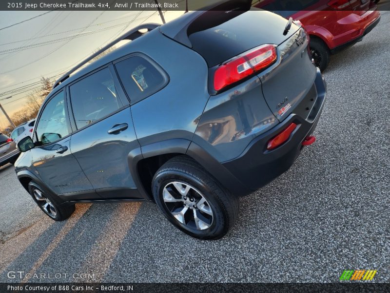 Anvil / Trailhawk Black 2015 Jeep Cherokee Trailhawk 4x4