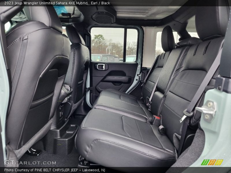 Rear Seat of 2023 Wrangler Unlimited Sahara 4XE Hybrid