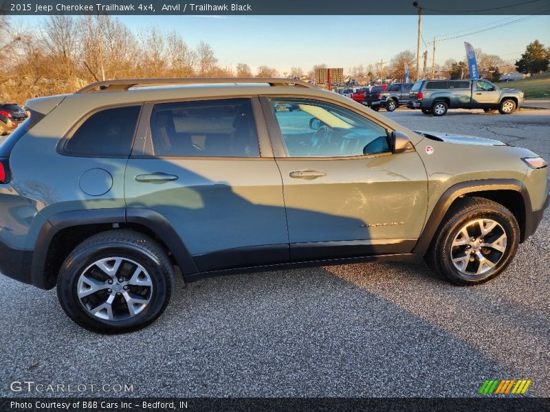 Anvil / Trailhawk Black 2015 Jeep Cherokee Trailhawk 4x4