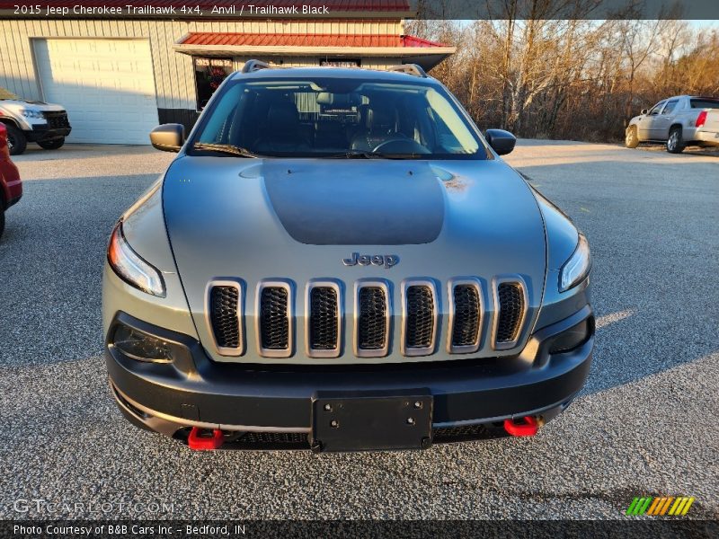 Anvil / Trailhawk Black 2015 Jeep Cherokee Trailhawk 4x4