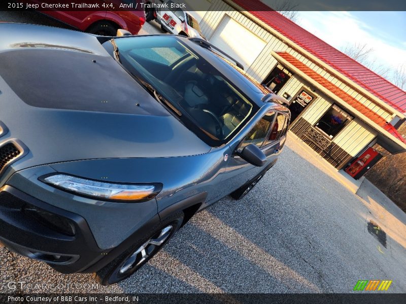 Anvil / Trailhawk Black 2015 Jeep Cherokee Trailhawk 4x4