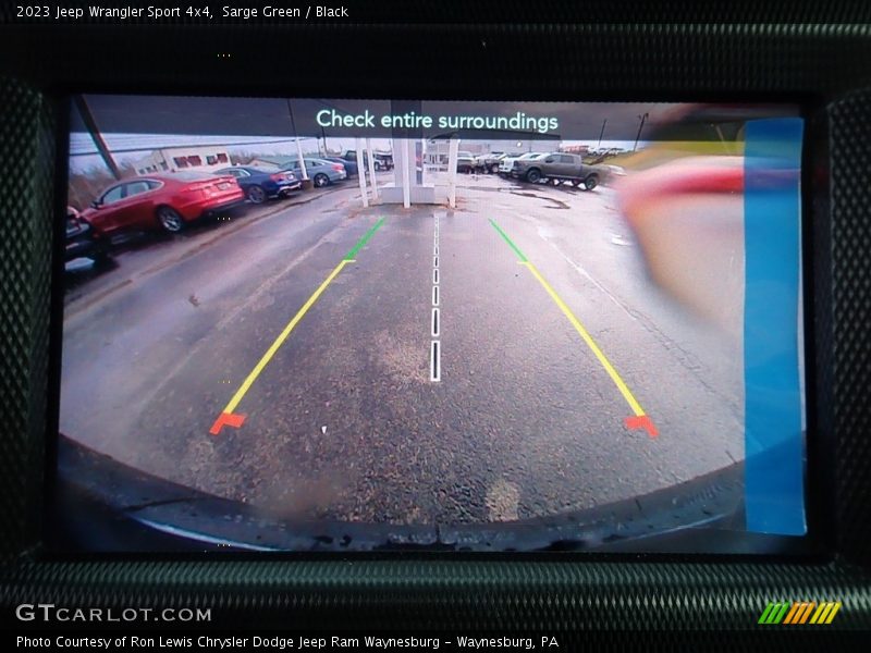 Sarge Green / Black 2023 Jeep Wrangler Sport 4x4