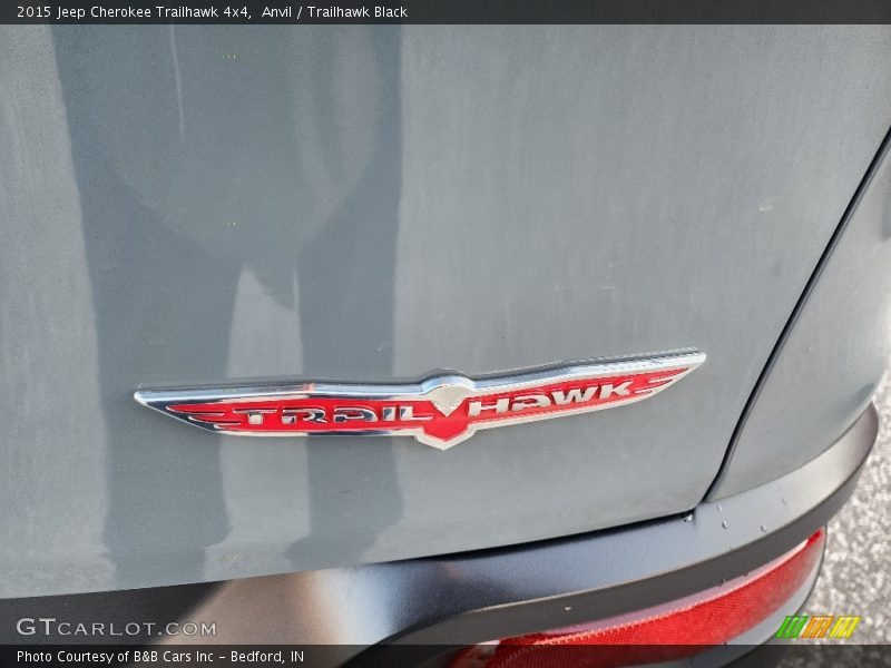 Anvil / Trailhawk Black 2015 Jeep Cherokee Trailhawk 4x4