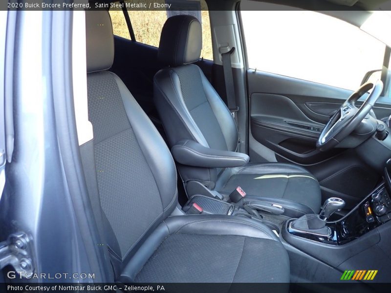 Satin Steel Metallic / Ebony 2020 Buick Encore Preferred