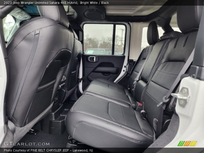 Rear Seat of 2023 Wrangler Unlimited Sahara 4XE Hybrid