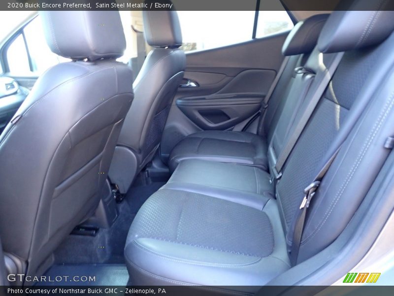 Satin Steel Metallic / Ebony 2020 Buick Encore Preferred