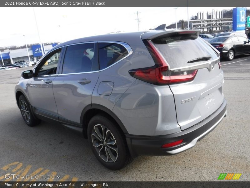 Sonic Gray Pearl / Black 2021 Honda CR-V EX-L AWD