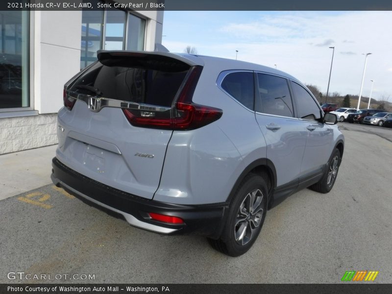 Sonic Gray Pearl / Black 2021 Honda CR-V EX-L AWD