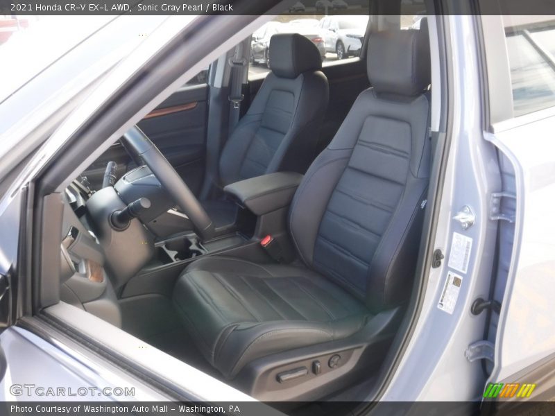 Sonic Gray Pearl / Black 2021 Honda CR-V EX-L AWD