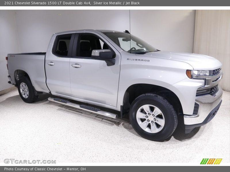  2021 Silverado 1500 LT Double Cab 4x4 Silver Ice Metallic