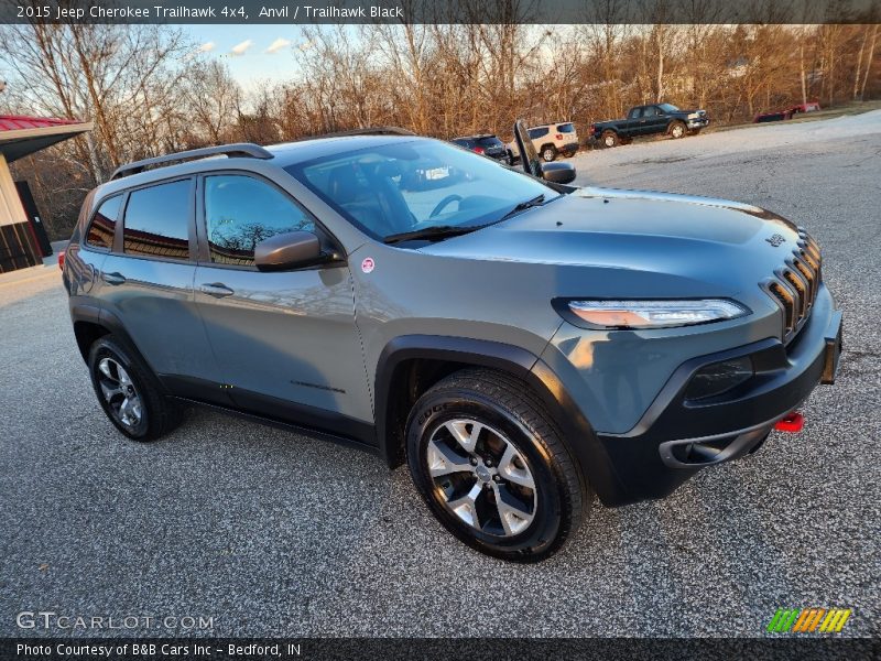 Anvil / Trailhawk Black 2015 Jeep Cherokee Trailhawk 4x4