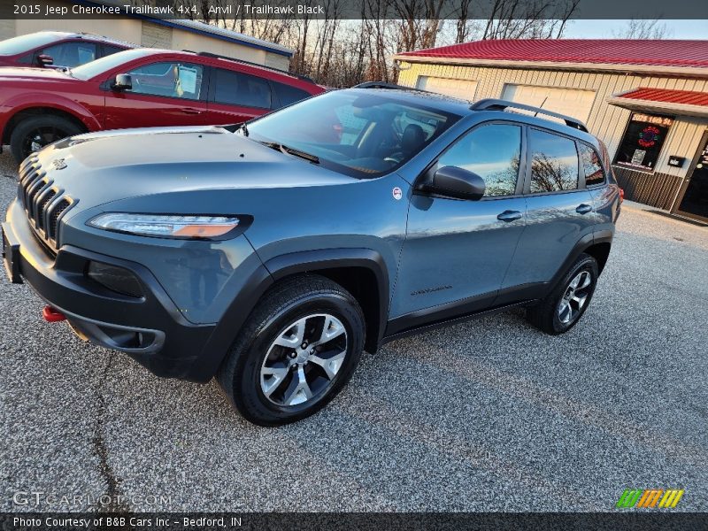 Anvil / Trailhawk Black 2015 Jeep Cherokee Trailhawk 4x4