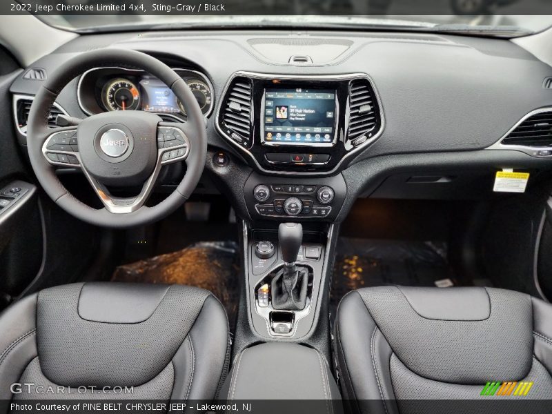Sting-Gray / Black 2022 Jeep Cherokee Limited 4x4
