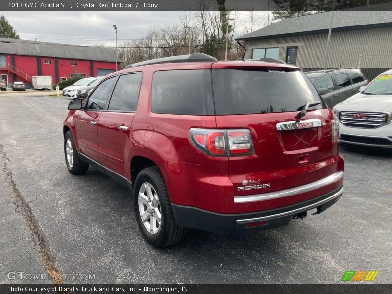 Crystal Red Tintcoat / Ebony 2013 GMC Acadia SLE