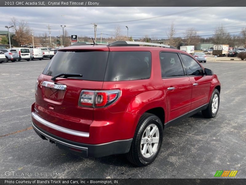 Crystal Red Tintcoat / Ebony 2013 GMC Acadia SLE