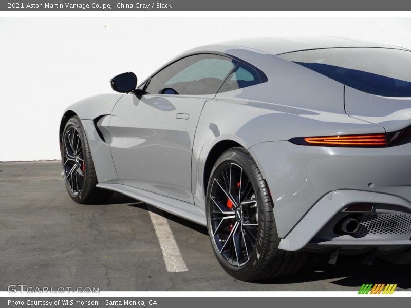 China Gray / Black 2021 Aston Martin Vantage Coupe