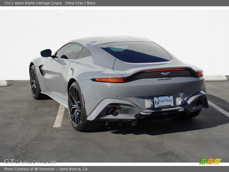 China Gray / Black 2021 Aston Martin Vantage Coupe