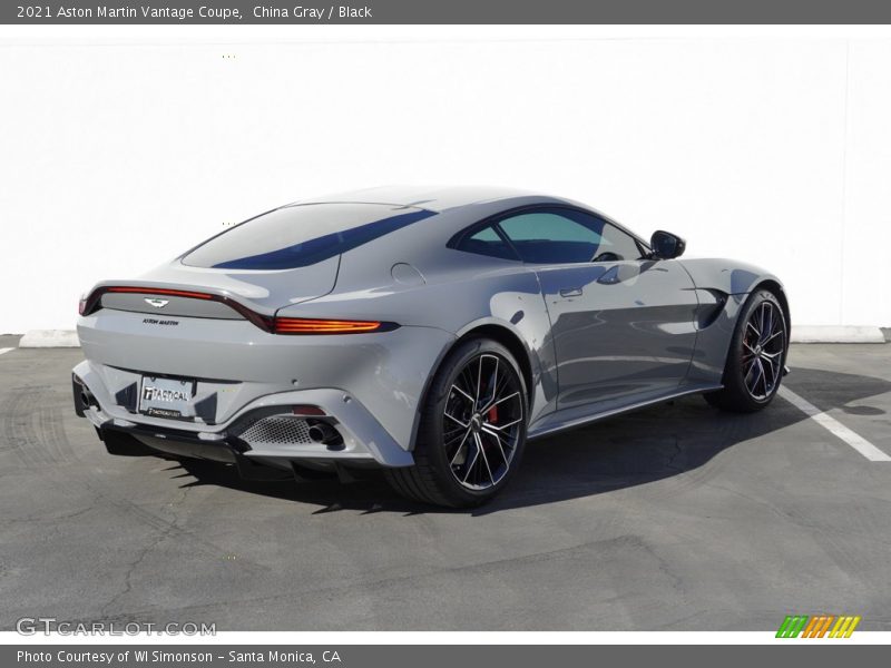 China Gray / Black 2021 Aston Martin Vantage Coupe