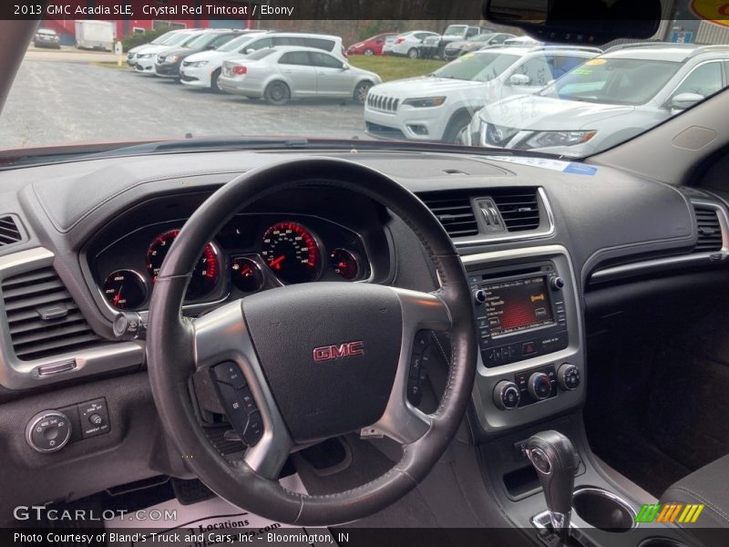 Crystal Red Tintcoat / Ebony 2013 GMC Acadia SLE