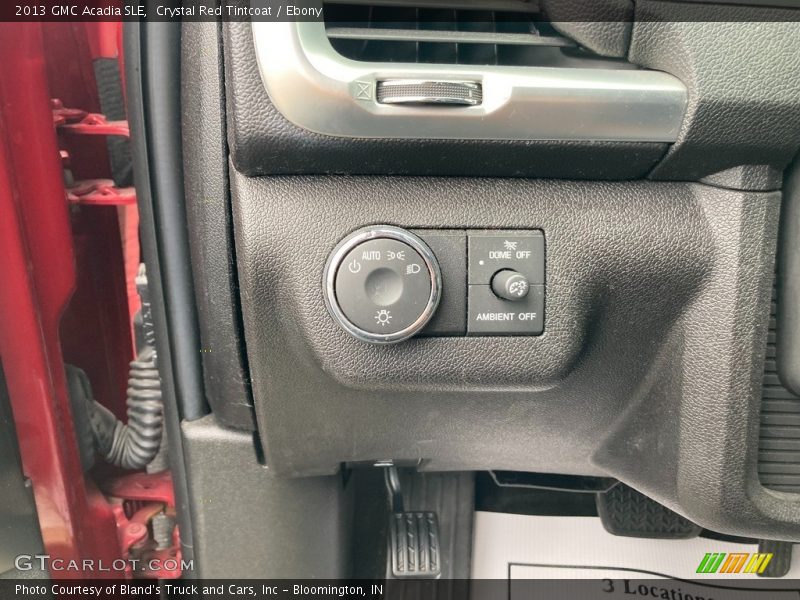 Crystal Red Tintcoat / Ebony 2013 GMC Acadia SLE