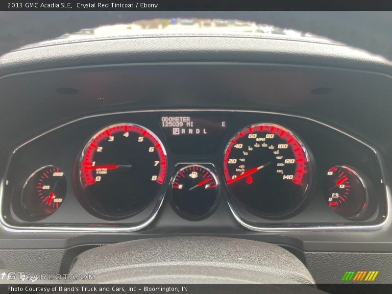 Crystal Red Tintcoat / Ebony 2013 GMC Acadia SLE