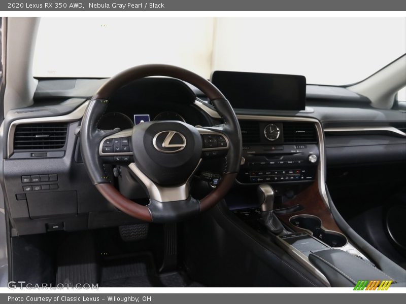Nebula Gray Pearl / Black 2020 Lexus RX 350 AWD