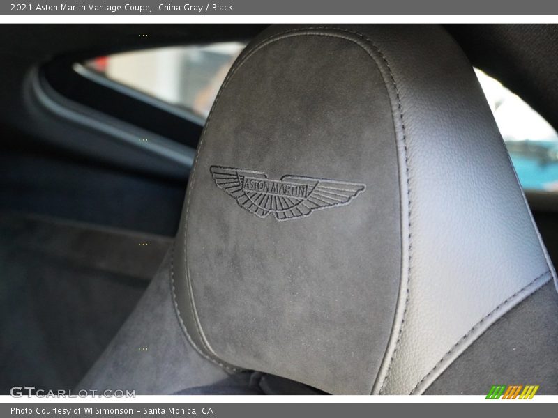 China Gray / Black 2021 Aston Martin Vantage Coupe