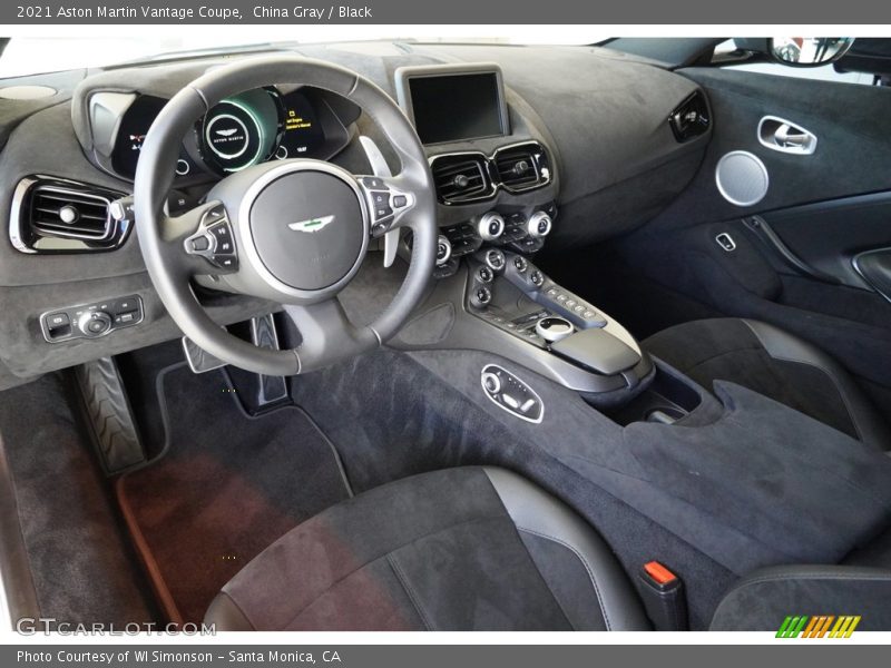  2021 Vantage Coupe Black Interior